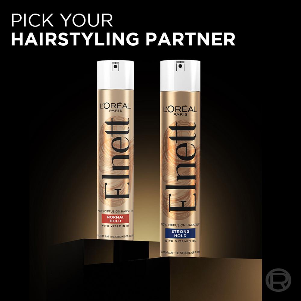 L'Oreal Paris Elnett Strong Hold Micro-Diffusion Hair Spray, 400ml Buy at Indicrest Image 7