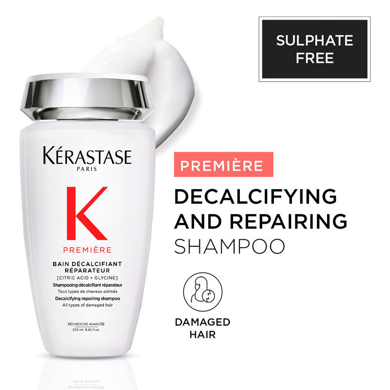 Kerastase Première Decalcifying & Repairing Shampoo For Damaged Hair, Sulphate-Free, 250ml, Buy from Indicrest