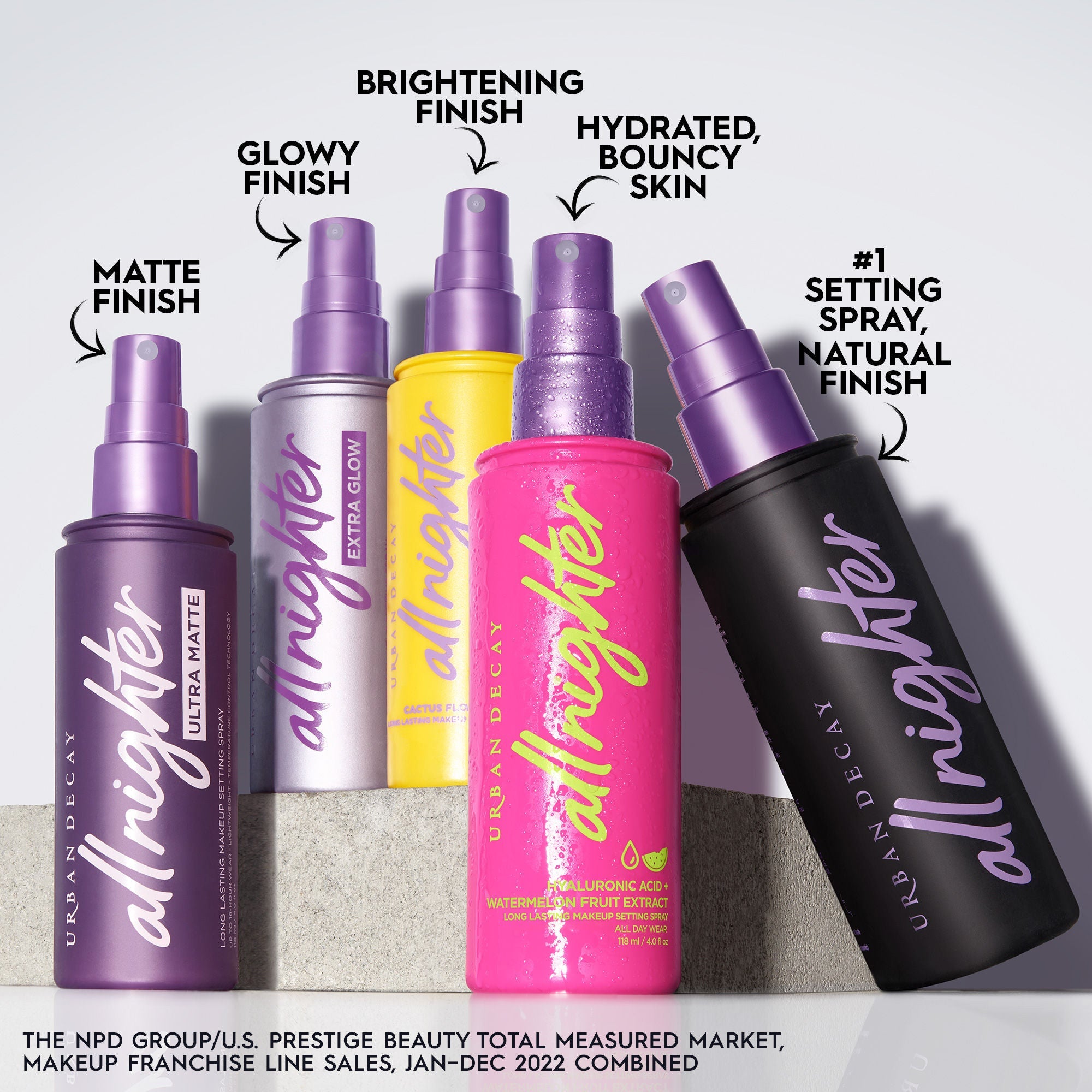 Urban Decay All Nighter Hyaluronic Setting Spray - Travel Size, 33.7g