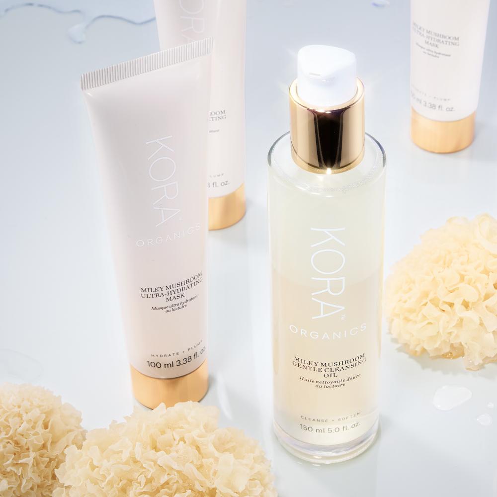 Kora Organics Milky Mushroom Ultra-Hydrating Mask Deeply Hydrates Plumps Revives With Aloe Glycerin, 100