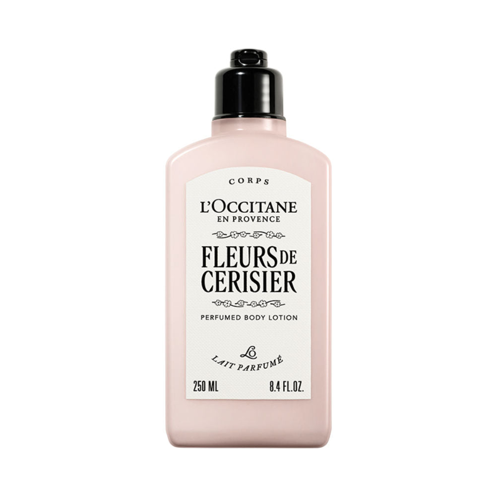L'Occitane Fleurs De Cerisier Perfumed Body Lotion, Cherry Blossom, 250ml, Buy from Indicrest