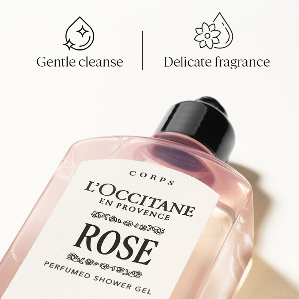 L'Occitane Rose Perfumed Shower Gel, 250ml
