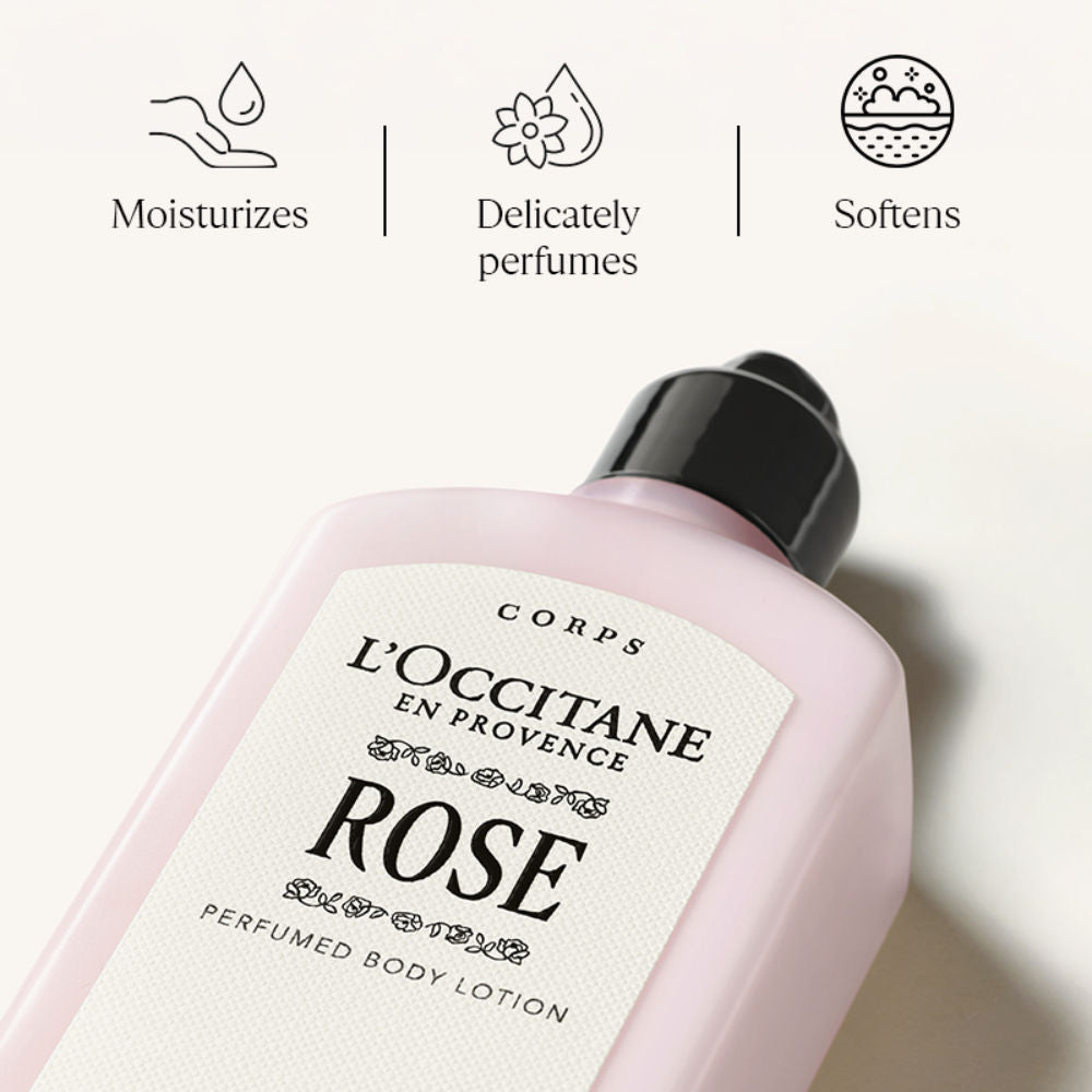 L'Occitane Rose Perfumed Body Lotion, 250ml