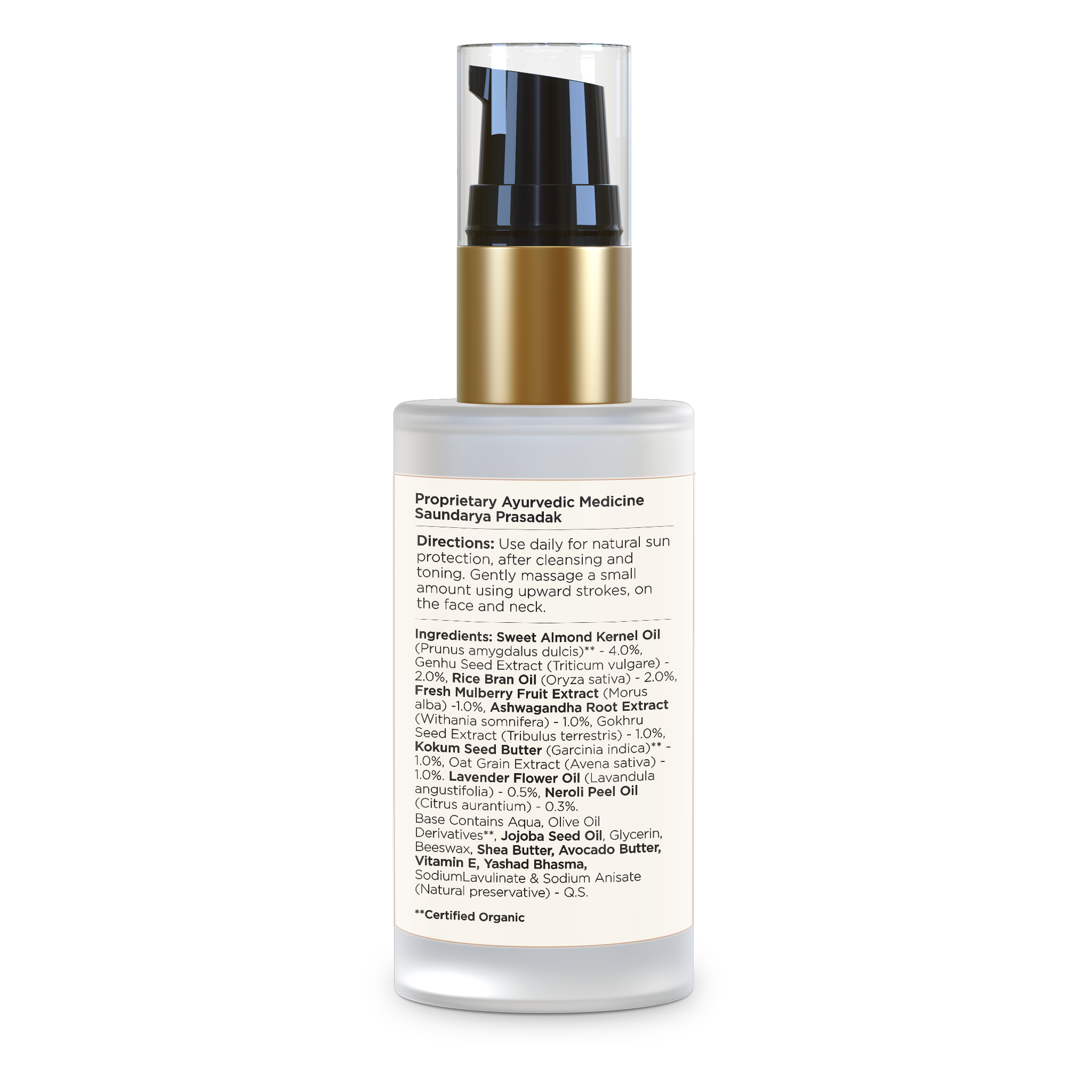 Forest Essentials Light Day Lotion Lavender & Neroli With SPF 30 Daily Moisturiser For Oily Skin, 40ml