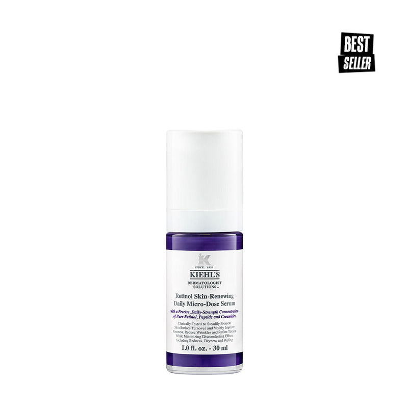 Kiehl's Micro-Dose Anti-Aging Retinol Serum - With Ceramides and Peptide, 30ml, Buy from Indicrest