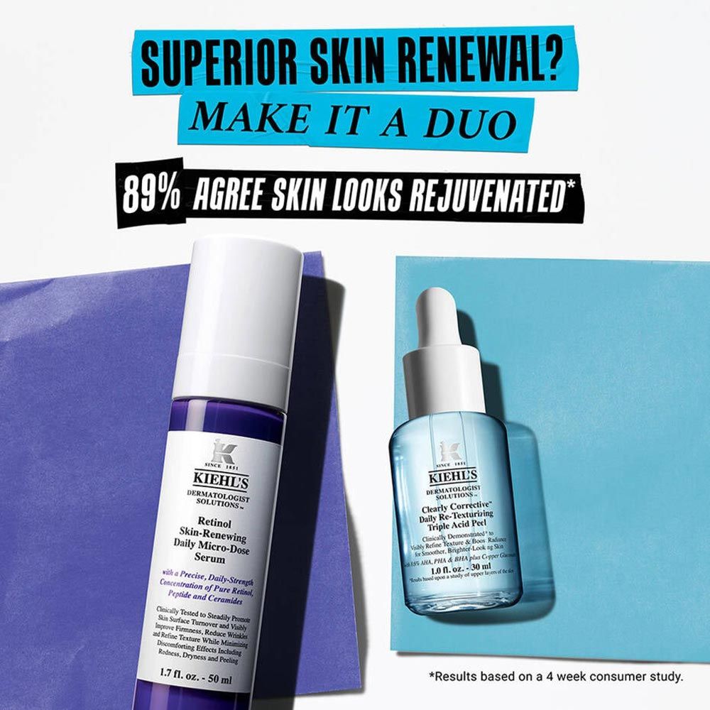 Kiehl's Clearly Corrective Daily Re-Texturizing Triple Acid Pre-Serum, 30ml