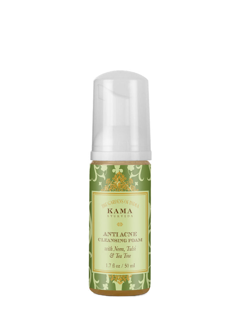 Kama Ayurveda Mini Anti Acne Cleansing Foam, 50ml, Buy from Indicrest