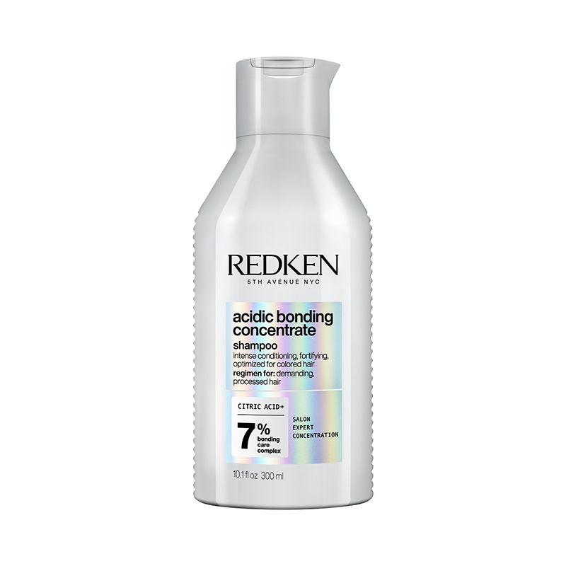 Redken Acidic Bonding Concentrate Sulphate Free Shampoo - Bond Repair For Damaged Hair, 300ml