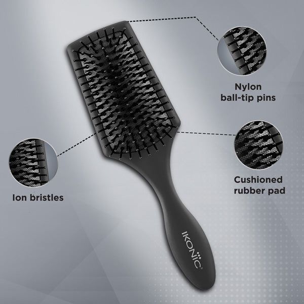 Ikonic Professional Small Paddle Hair Brush Buy at Indicrest Image 4