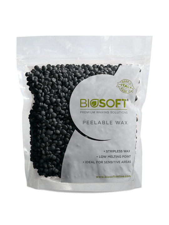 Biosoft Charcoal Peelable Wax, 500g Buy at Indicrest