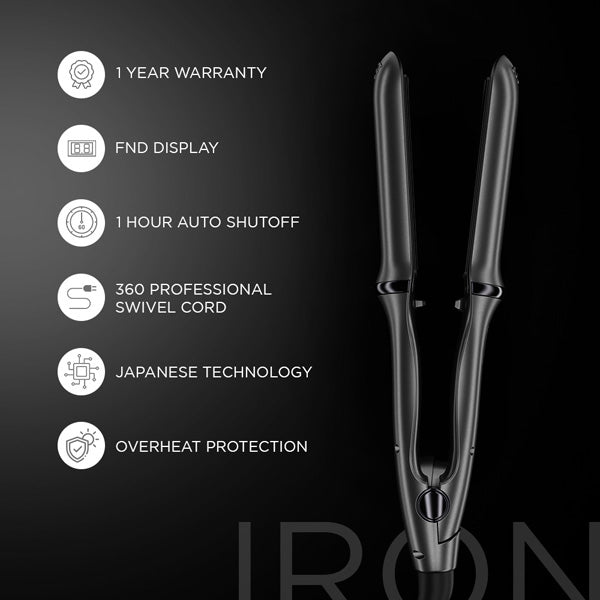 Ikonic Professional Finishing Line Hair Straightener Buy at Indicrest Image 3