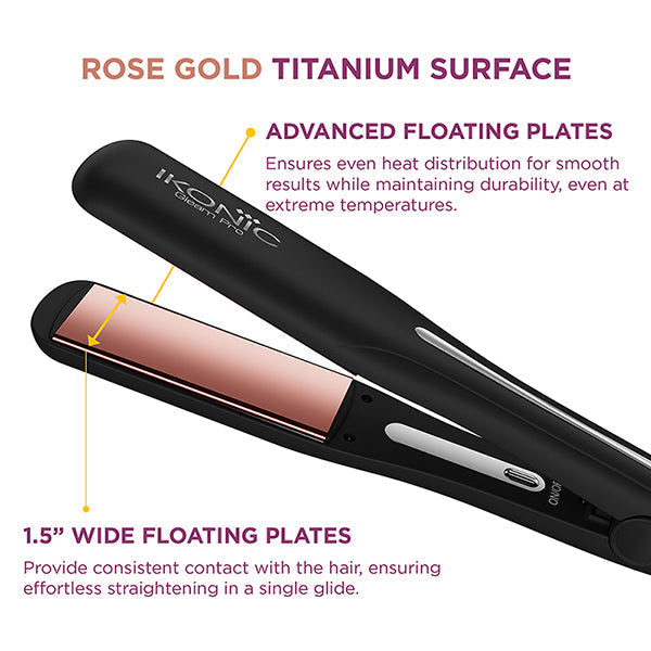 Ikonic Professional Gleam Pro Hair Straightener Buy at Indicrest Image 5
