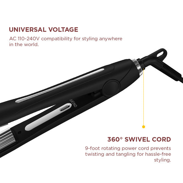 Ikonic Professional Slim Titanium Crimp 2.0 Hair Crimper Buy at Indicrest Image 5