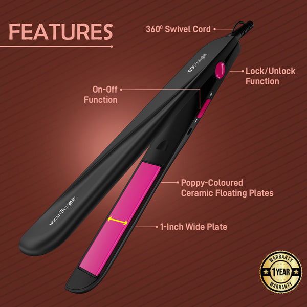 Ikonic Me Go Straight Hair Straightener Buy at Indicrest Image 3