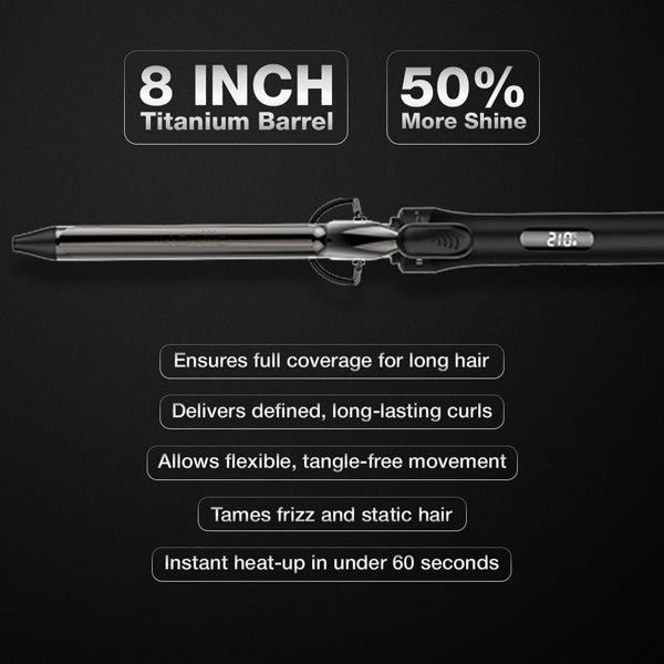 Ikonic Professional Curling Tong 2.0 Hair Curler, Size 19 Buy at Indicrest Image 4