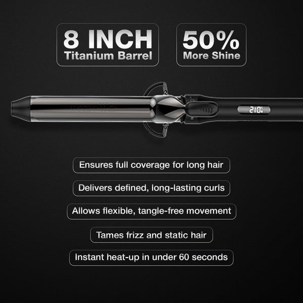 Ikonic Professional Curling Tong 2.0 Hair Curler, Size 32 Buy at Indicrest Image 4