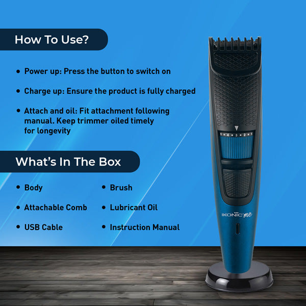 Ikonic Me Groom & Trim Trimmer Buy at Indicrest Image 8