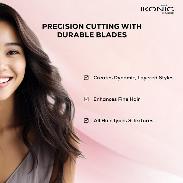 Ikonic Basics Starc Hair Cutting Scissor IKB-098C Buy at Indicrest Image 6