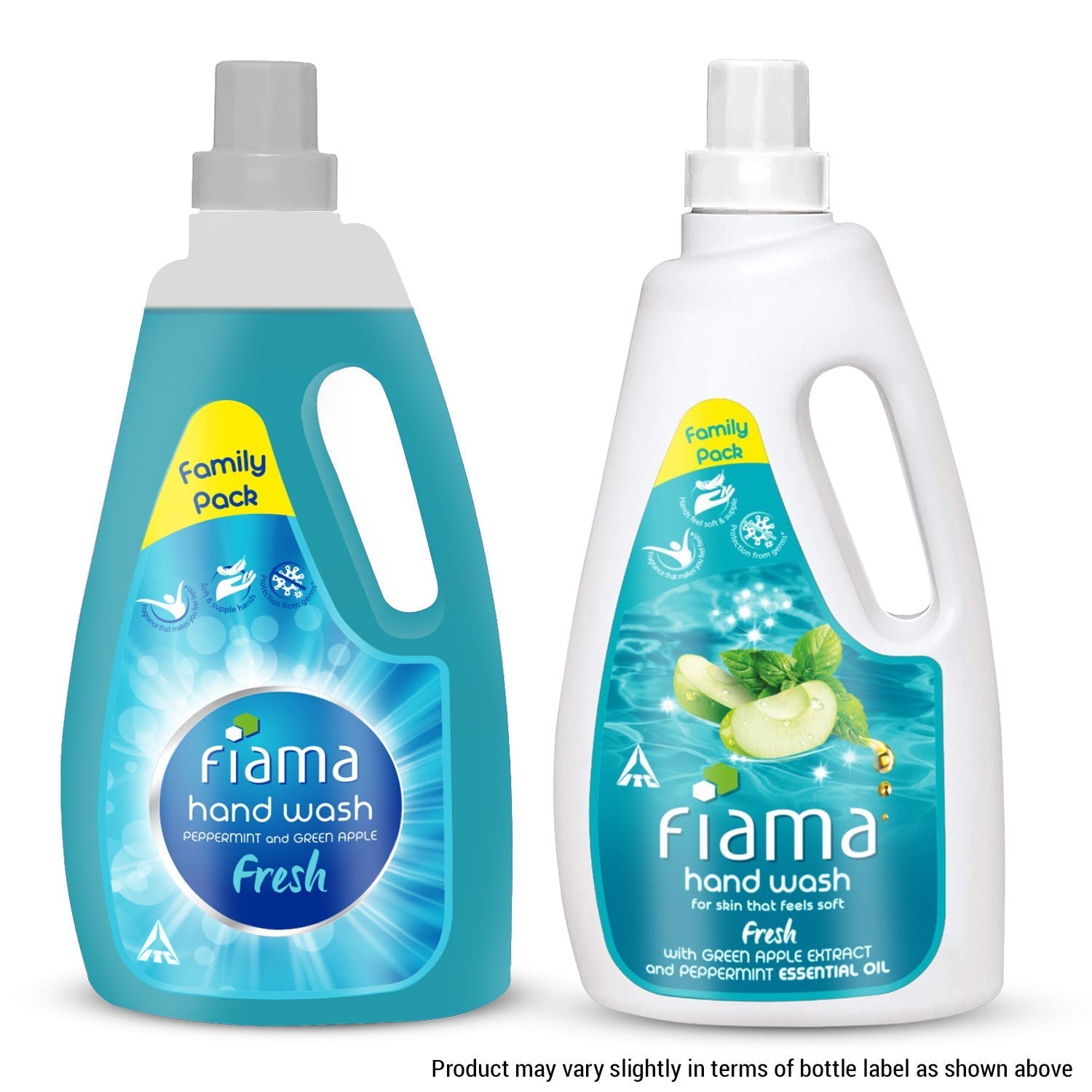 Fiama Fresh Hand Wash, Peppermint Oil & Green Apple Extract Handwash For Soft And Supple Hands, 1000ml Buy at Indicrest Image 6