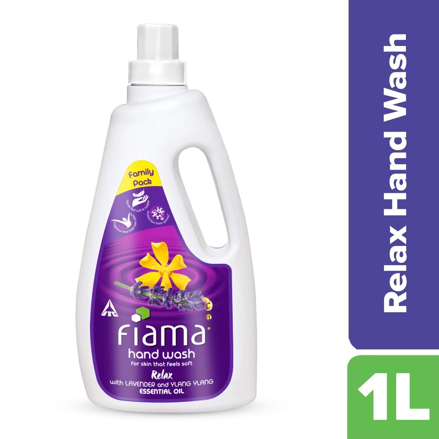 Fiama Relax Moisturising Hand Wash, Lavender Oil And Ylang Extracts For Soft And Supple Hands, 1000ml Buy at Indicrest