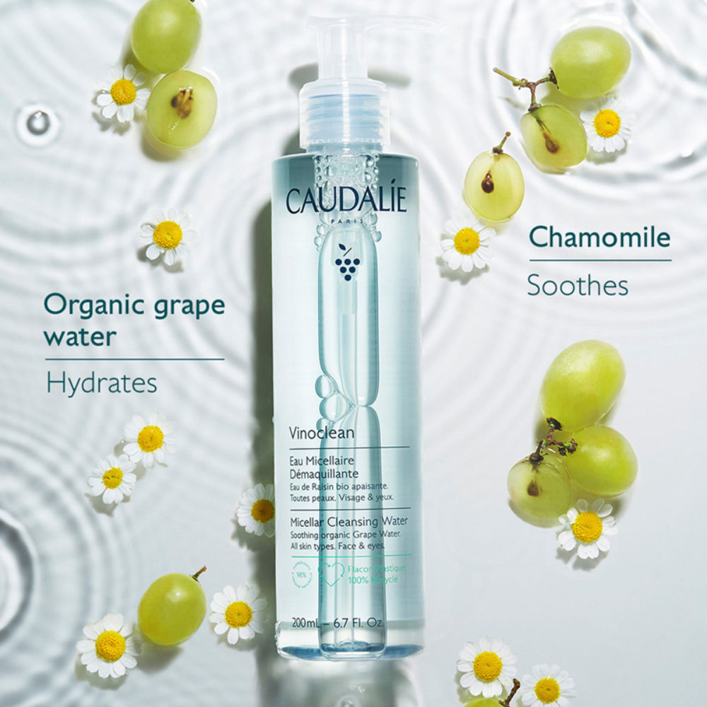 Caudalie Vinoclean Micellar Cleansing Water, 200ml
