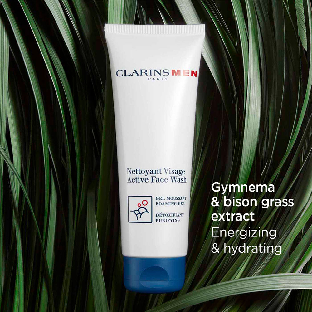 ClarinsMen Active Face Wash, 125ml