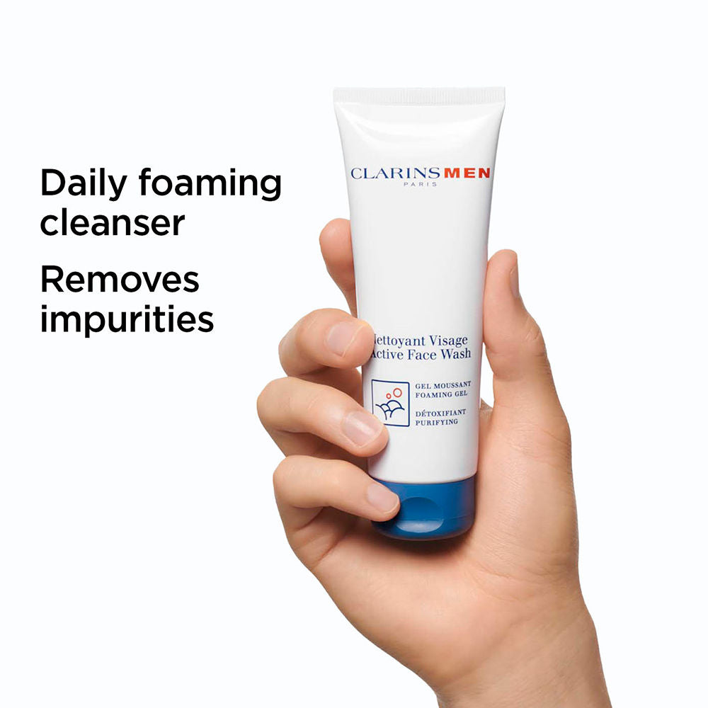 ClarinsMen Active Face Wash, 125ml