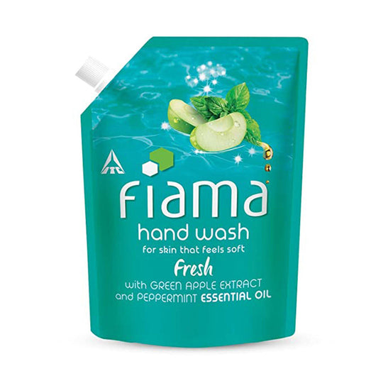 Fiama Fresh Hand Wash Refill - Peppermint and Green Apple, 350ml Buy at Indicrest