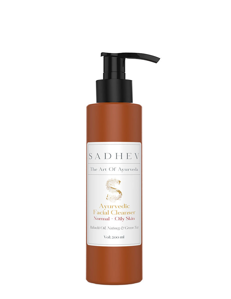 SADHEV Ayurvedic Facial Cleanser Normal - Oily Skin, 200ml, Buy from Indicrest