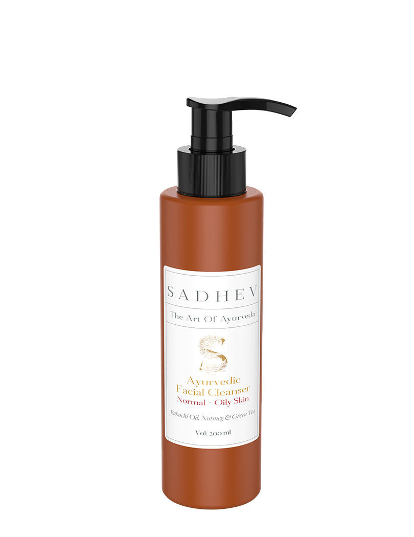 SADHEV Ayurvedic Facial Cleanser Normal - Oily Skin, 200ml