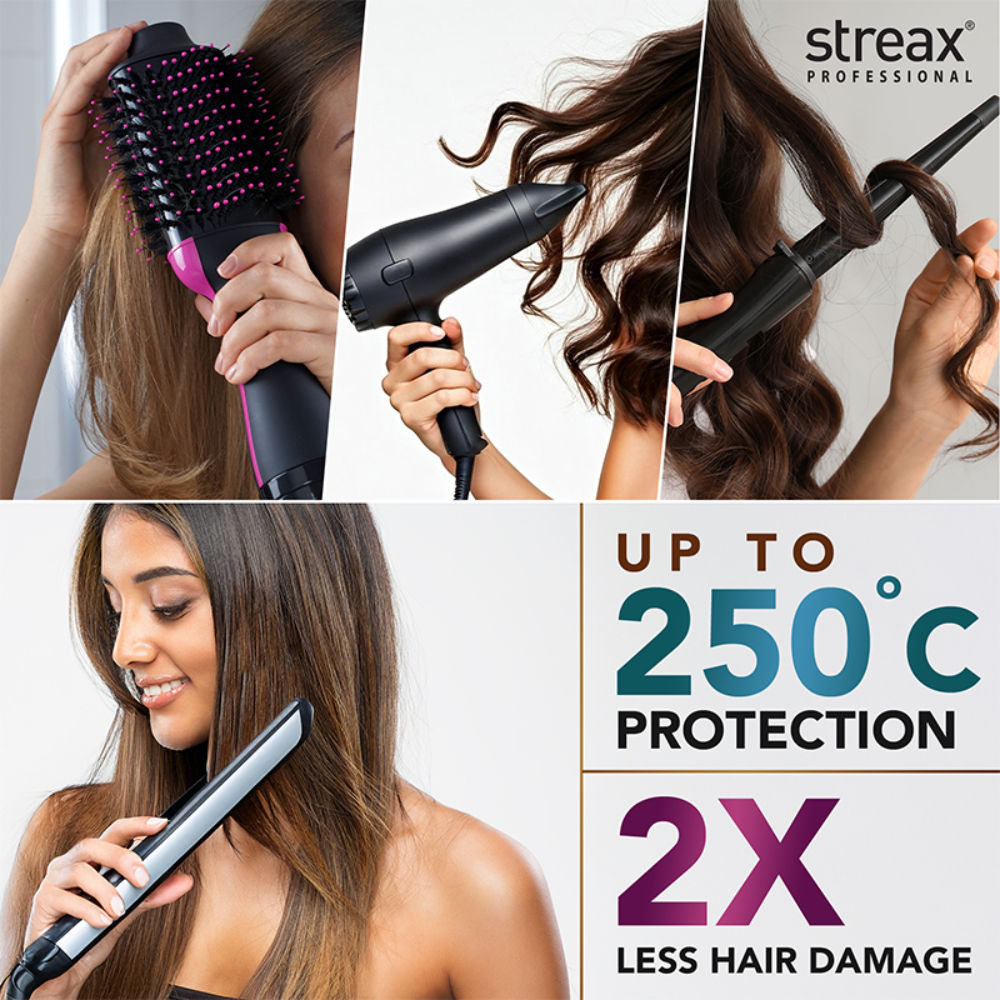 Streax Professional Hold & Play Heat Protection Spray, 200ml Buy at Indicrest Image 2