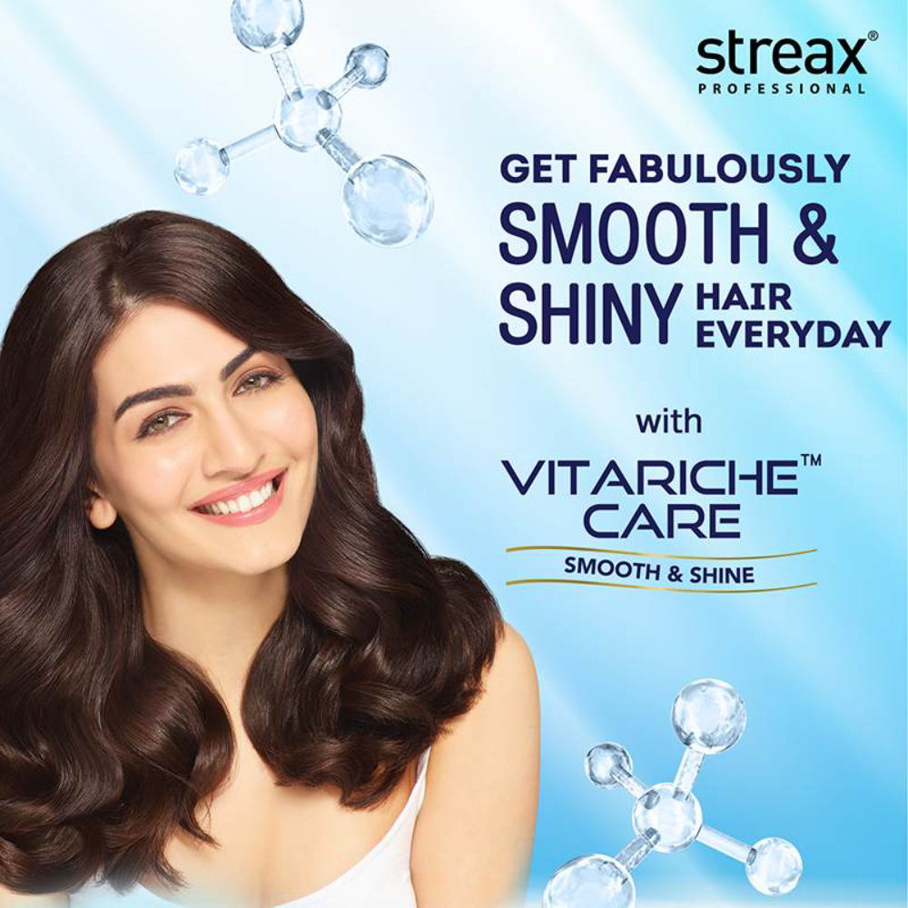 Streax Professional Vitariche Care Smooth & Shine Hair Masque For Frizzy & Dry hair, 500g Buy at Indicrest Image 2