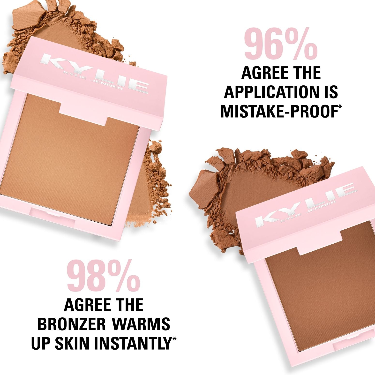Kylie Cosmetics Pressed Powder Bronzer - Toasty 300, 10g