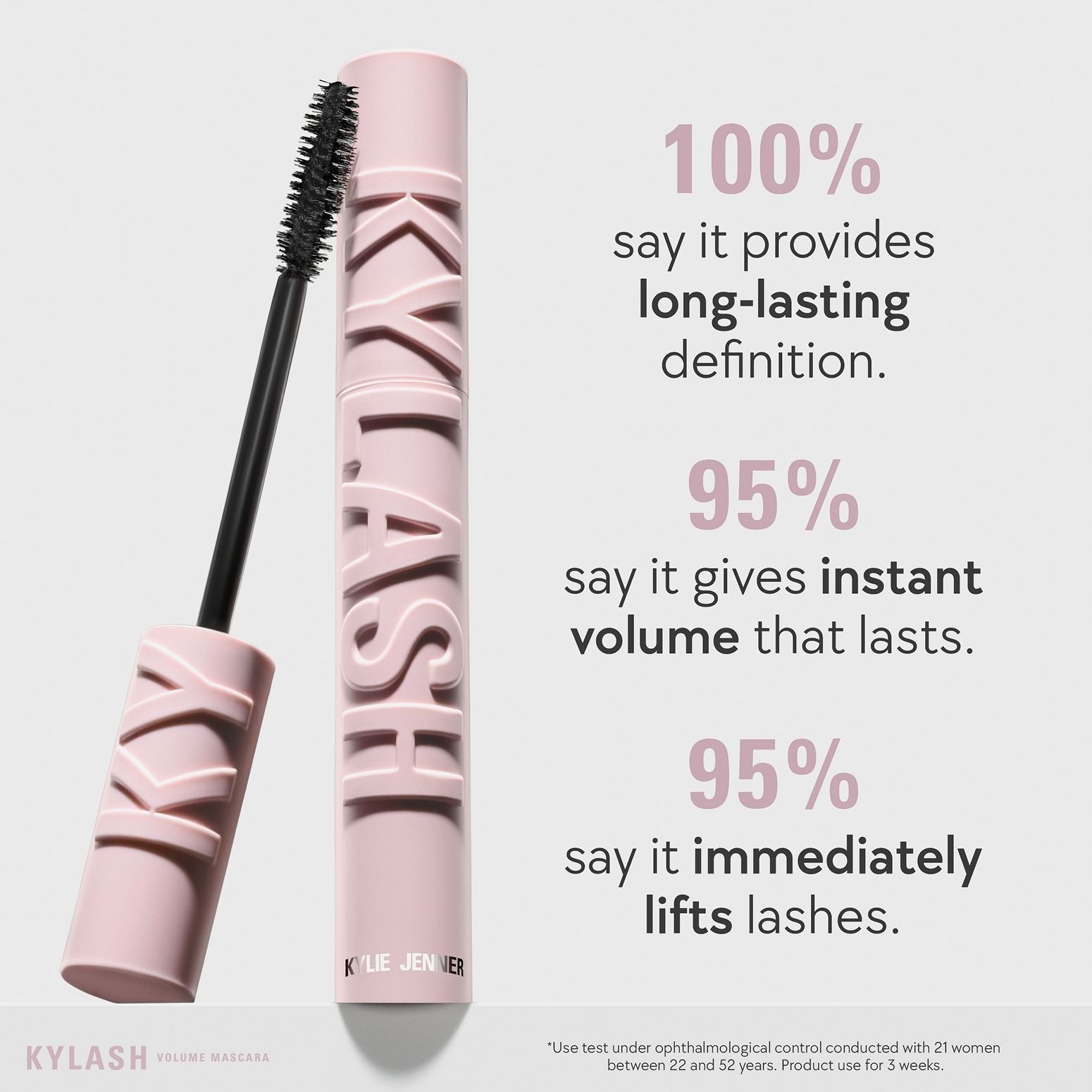 Kylie Cosmetics Cream Volume Mascara Black 001, 12ml
