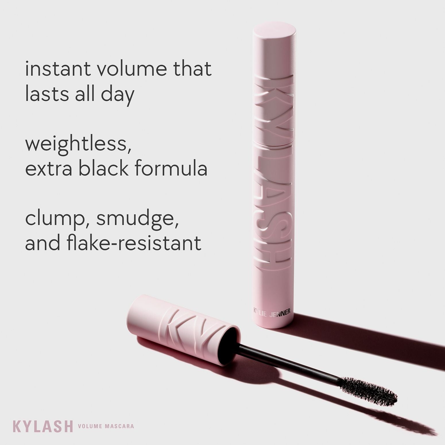 Kylie Cosmetics Cream Volume Mascara Black 001, 12ml