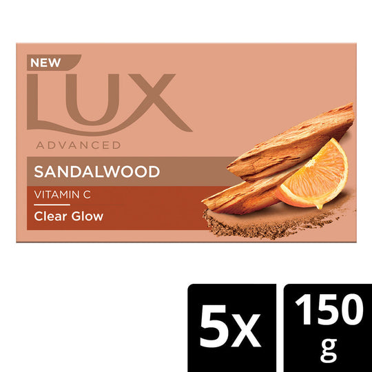 Lux Advanced Sandalwood With Vitamin C Bath Soap, 750g Buy at Indicrest