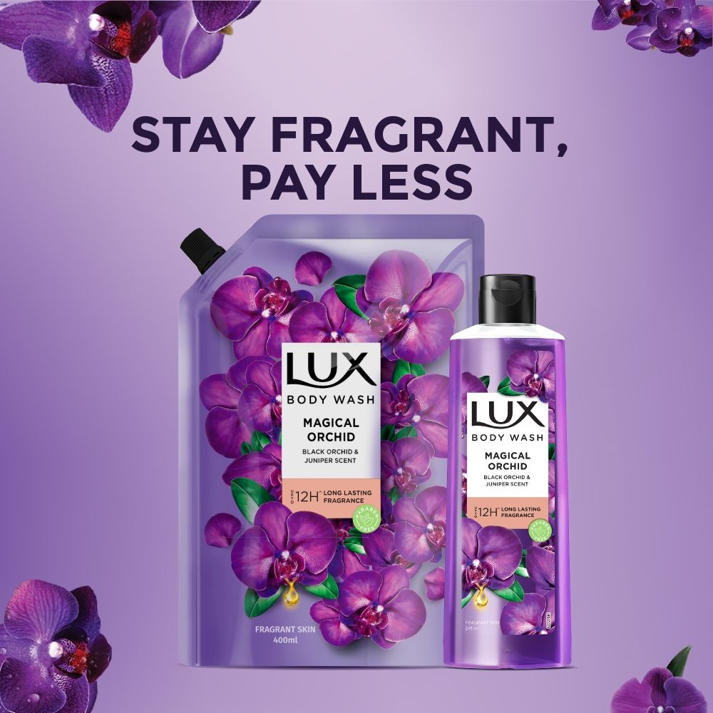 Lux Body Wash With 12 Hours Lasting Fragrance, 400ml Buy at Indicrest Image 7
