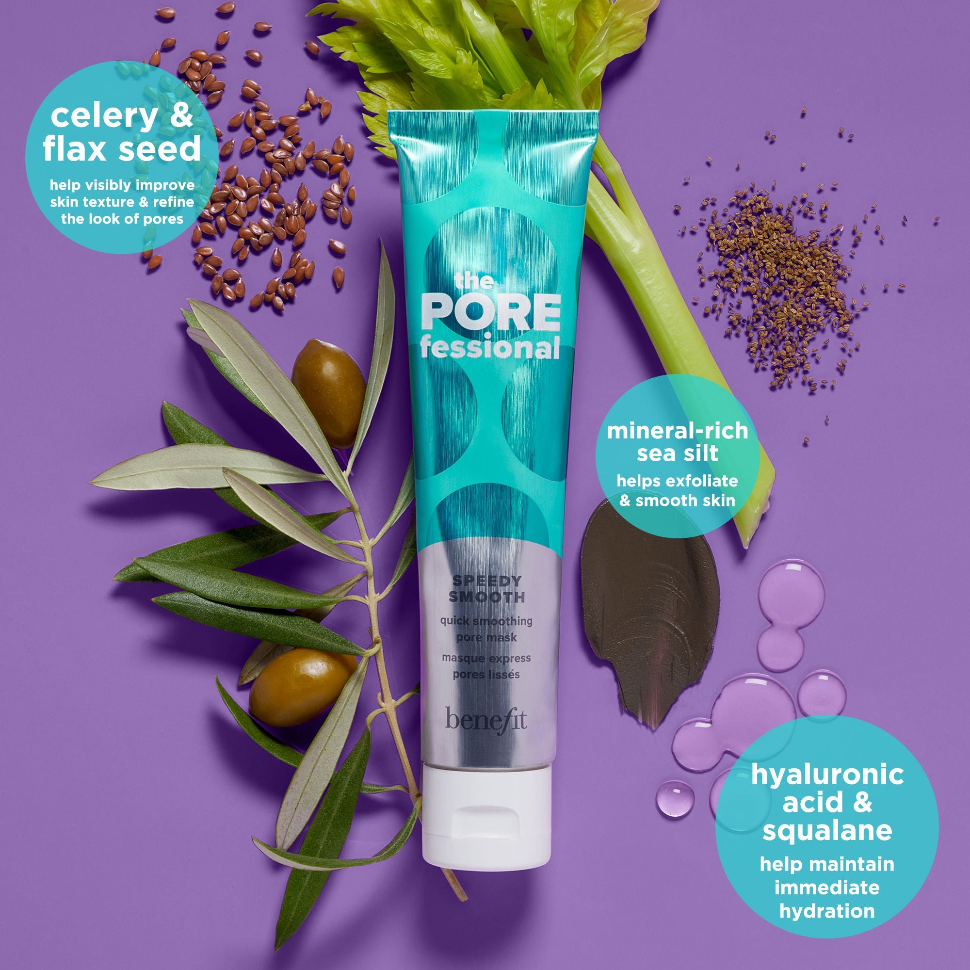 Benefit Cosmetics The Porefessiol Speedy Smooth Pore Mask, 75g