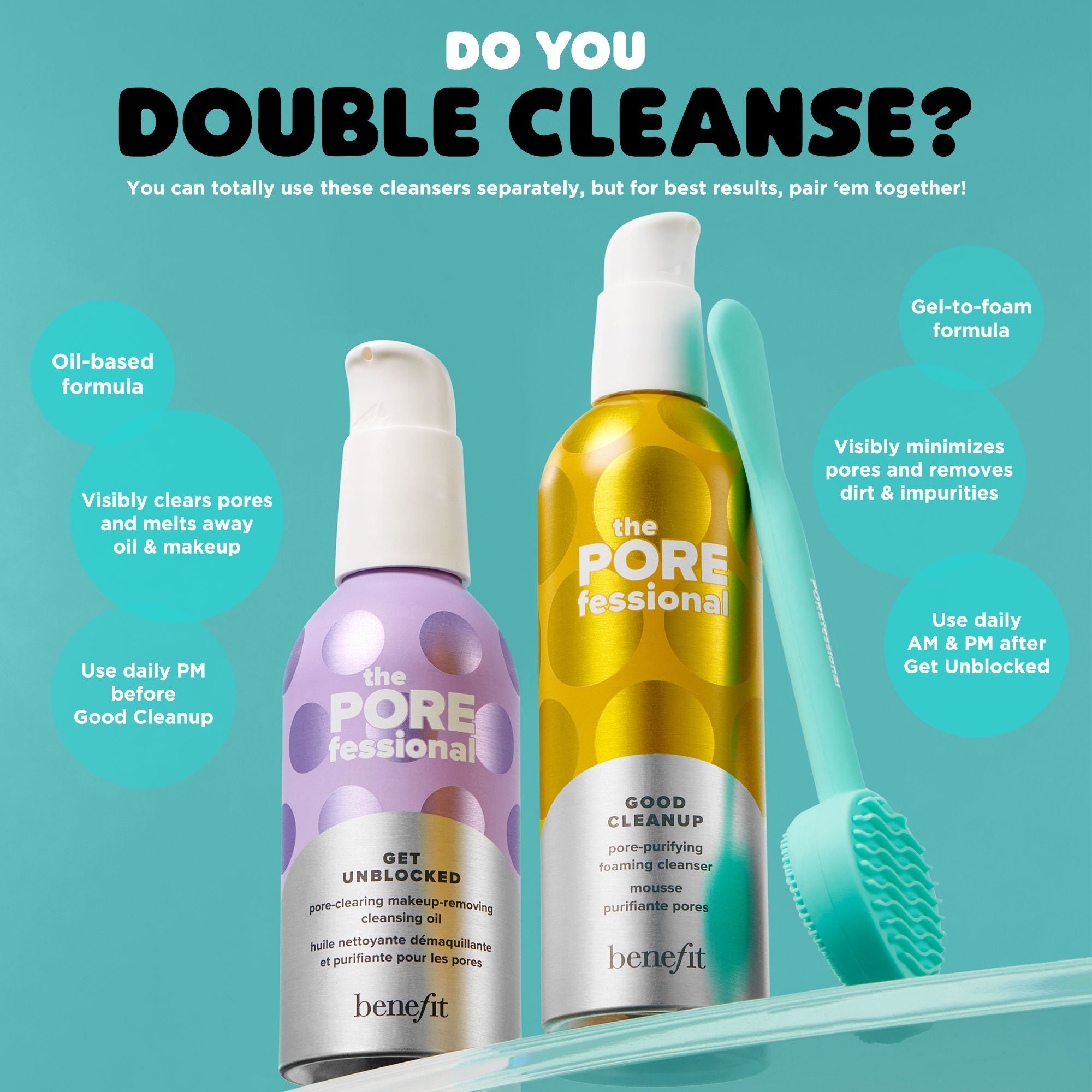 Benefit Cosmetics The Porefessiol Get Unblocked Cleansing Oil, 45ml
