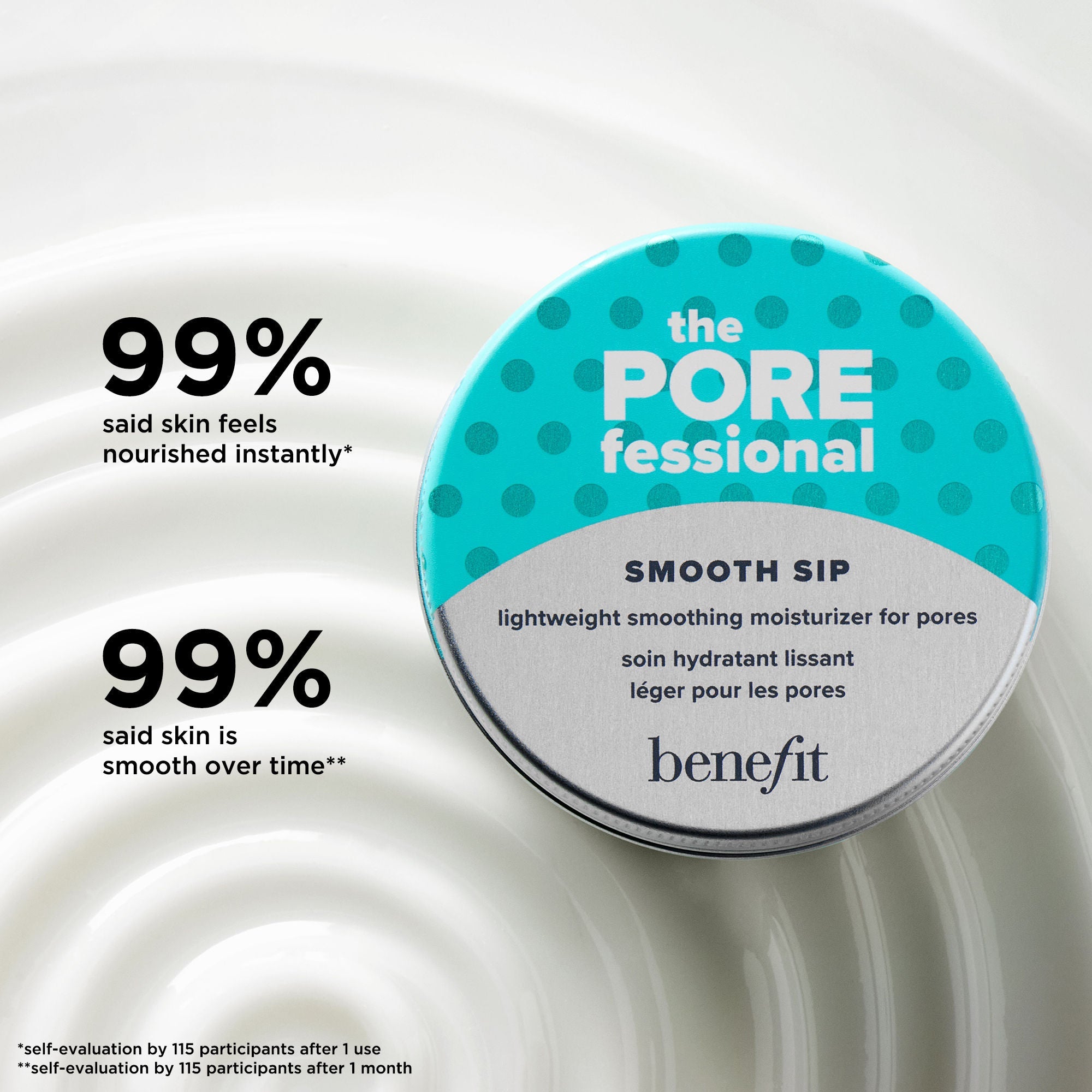 Benefit Cosmetics The Porefessiol Smooth Sip Lightweight Moisturizer, 20ml