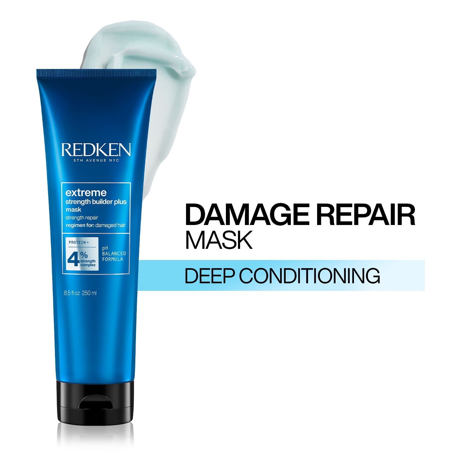 Redken Extreme Strength - Builder Plus Mask With Protein & Anti Breakage Treatment, 250ml, Buy from Indicrest