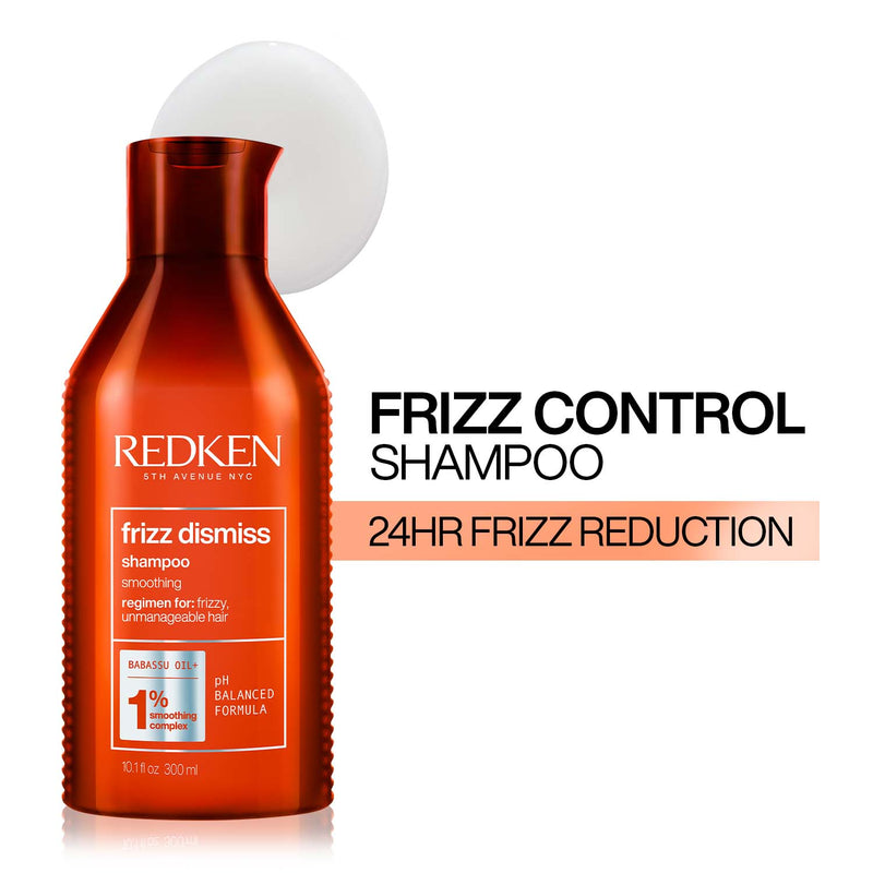 Redken Frizz Dismiss Shampoo with Smoothening Complex for Frizzy Hair, 300ml, Buy from Indicrest