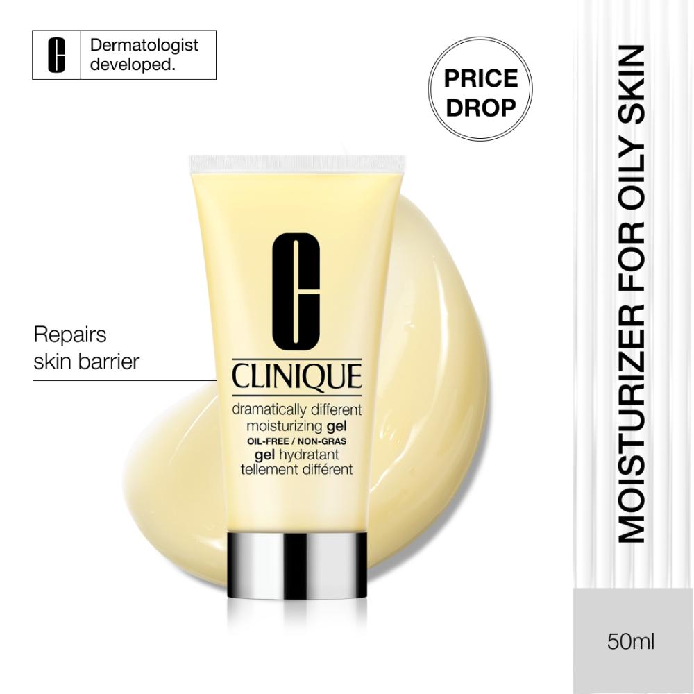 Clinique Dramatically Different Moisturizing Gel Face Moisturizer Tube for Skin Barrier Repair, 50ml, Buy from Indicrest