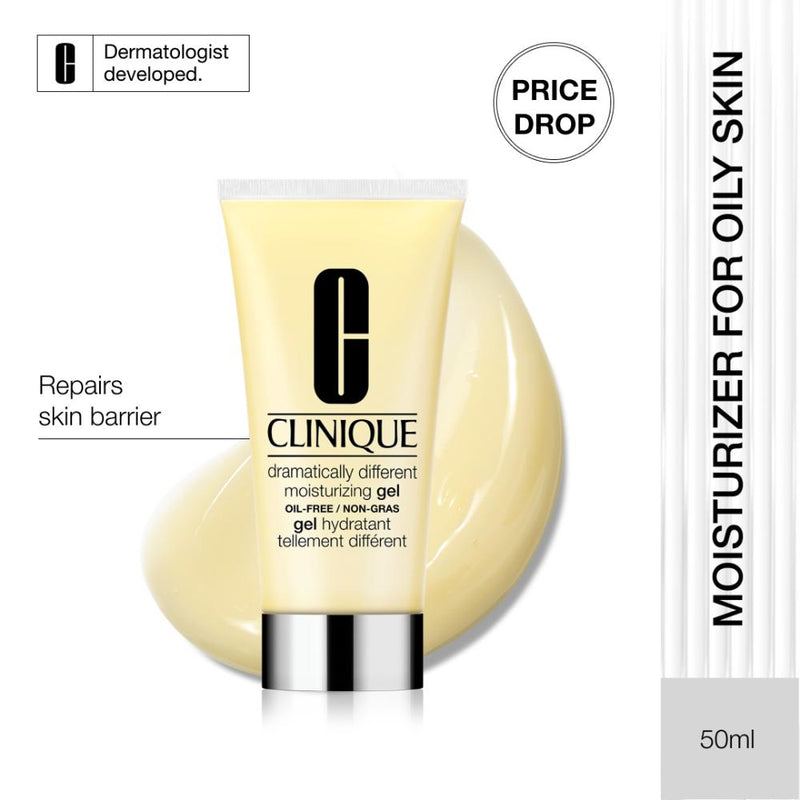 Clinique Dramatically Different Moisturizing Gel Face Moisturizer Tube for Skin Barrier Repair, 50ml, Buy from Indicrest