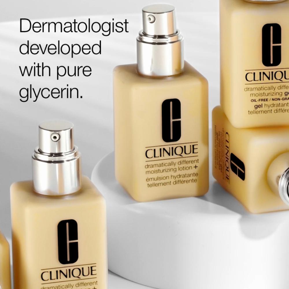 Clinique Dramatically Different Moisturizing Lotion+ Face Moisturizer with Pump for Skin Repair, 125ml