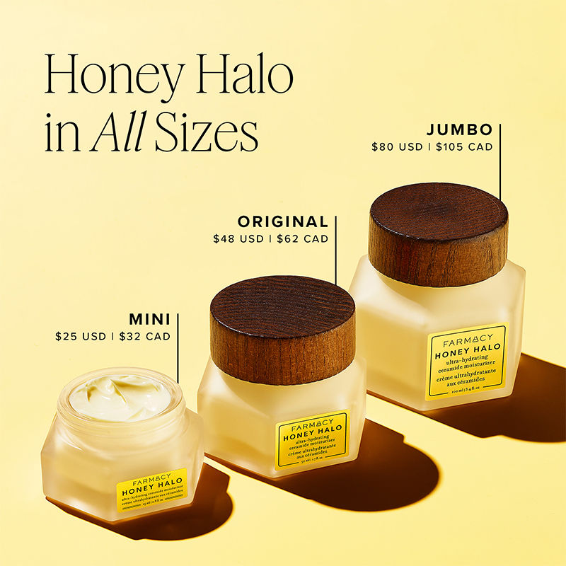 Farmacy Beauty Honey Halo Ultra-Hydrating Ceramide Moisturizer, 50ml