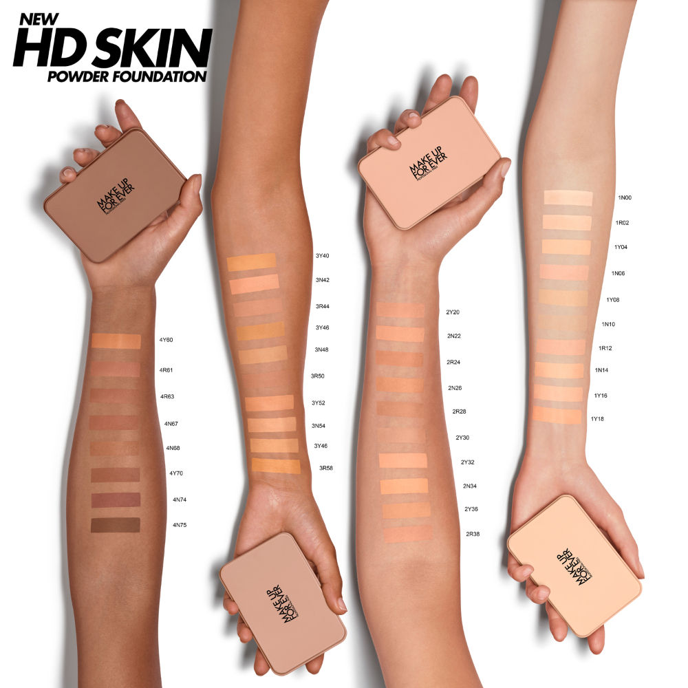 MAKE UP FOR EVER Hd Skin Matte Velvet - 2y20 - Warm Nude, 100g