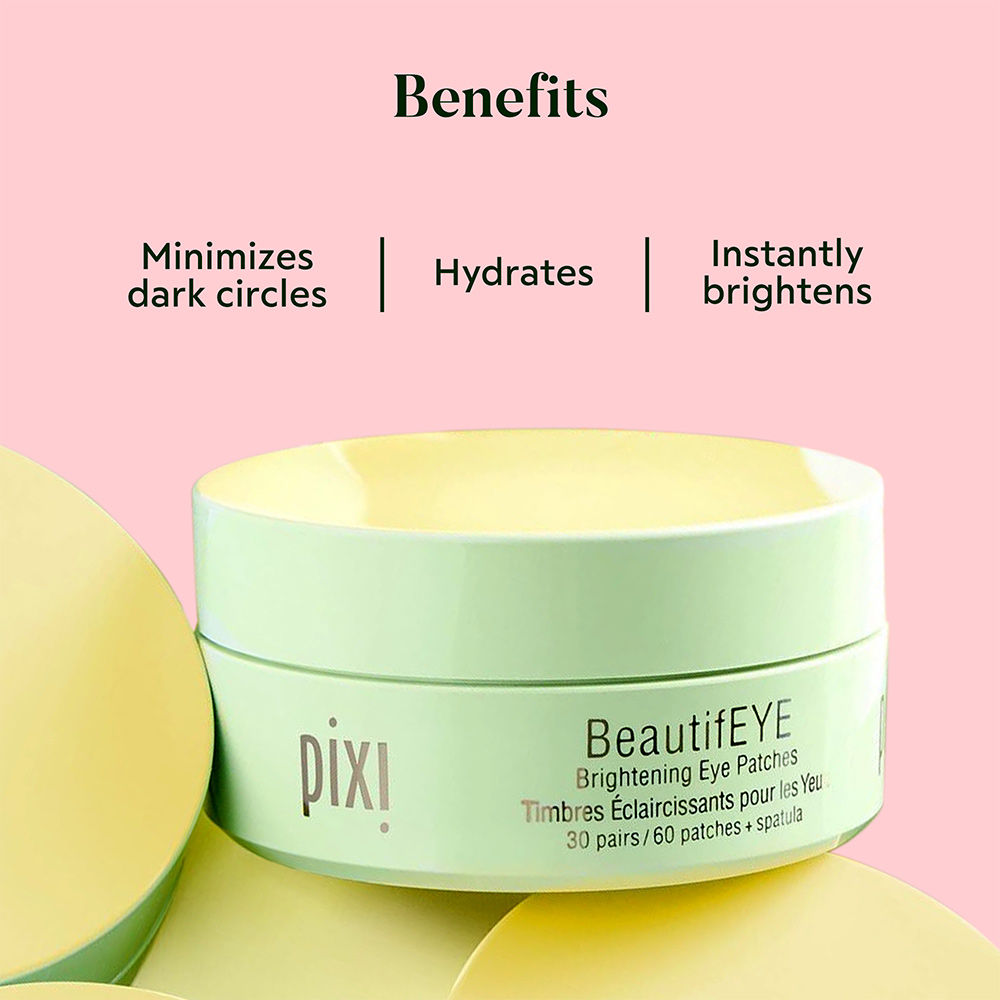 PIXI BeautifyEYE Brightening Under-Eye Patches with Vitamin C, 1 Pcs