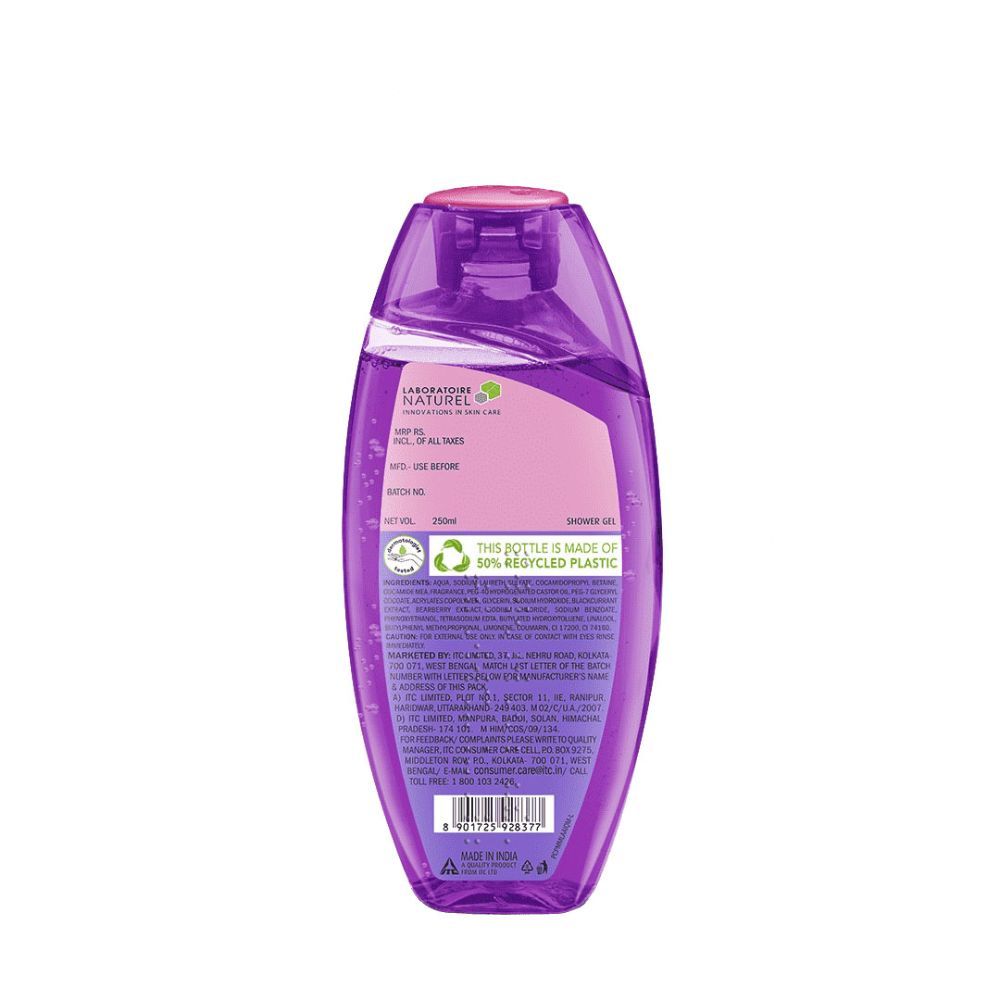 Fiama Shower Gel Blackcurrant & Bearberry Body Wash, Radiant Glowing & Hydrating Skin, 250ml Buy at Indicrest Image 3