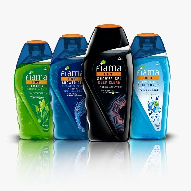 Fiama Men Shower Gel Refreshing Pulse, Body Wash for Fresh Looking Skin with Sea Minerals, 250ml Buy at Indicrest Image 8